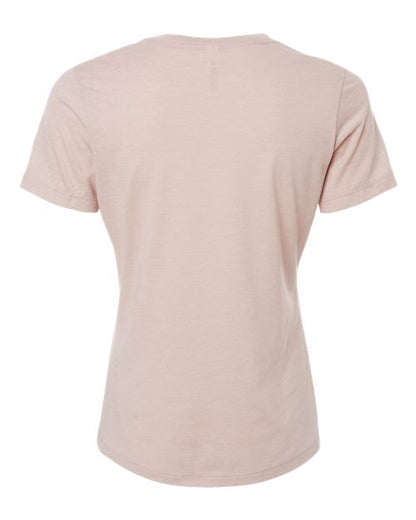 BELLA + CANVAS Women’s Relaxed Fit Heather CVC Tee 6400CVC Custom Embroidered Business Logo