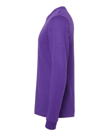 BELLA + CANVAS Jersey Long Sleeve Tee 3501 Team Purple