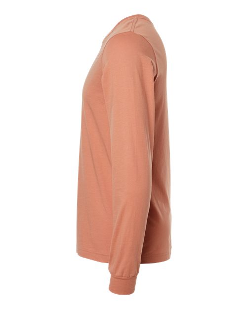 BELLA + CANVAS Jersey Long Sleeve Tee 3501 Terracotta