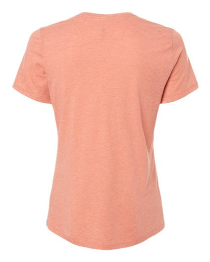 BELLA + CANVAS Women’s Relaxed Fit Triblend Tee 6413 Custom Embroidered Business Logo