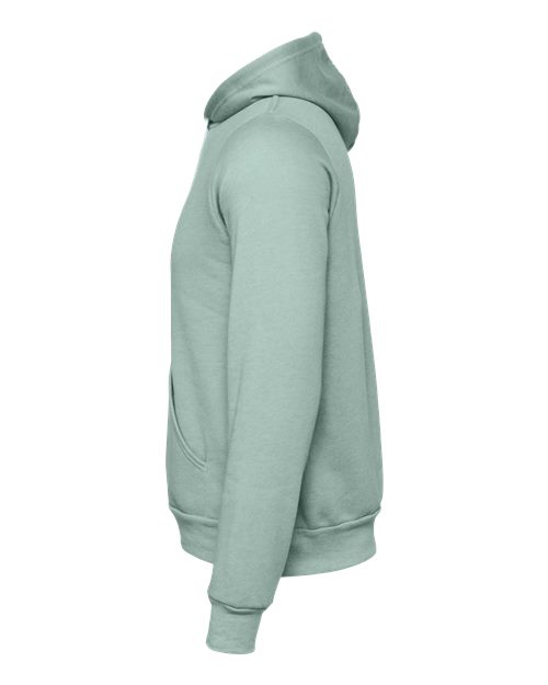 BELLA + CANVAS Sponge Fleece Hoodie 3719 Dusty Blue Custom Embroidered Business Logo