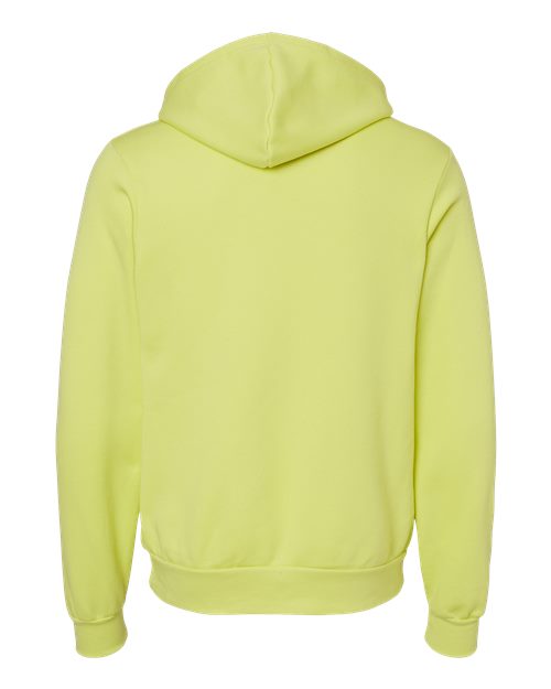 BELLA + CANVAS Sponge Fleece Hoodie 3719 Strobe Custom Embroidered Business Logo