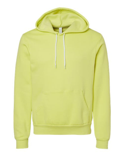 BELLA + CANVAS Sponge Fleece Hoodie 3719 Strobe Custom Embroidered Business Logo