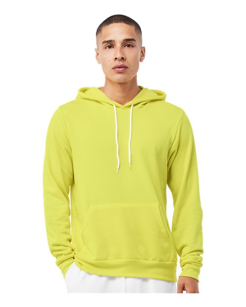 Custom Embroidered  BELLA + CANVAS Sponge Fleece Hoodie 3719 Strobe