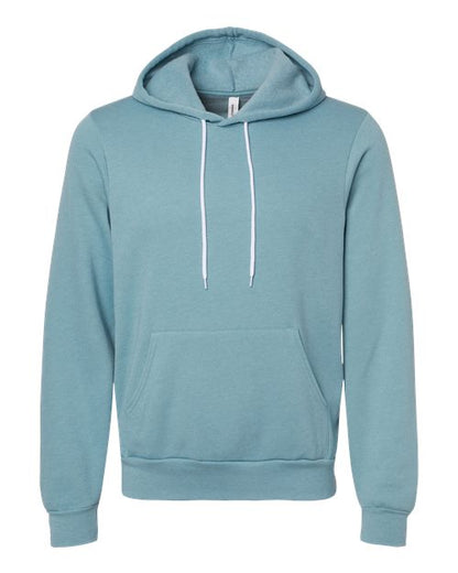BELLA + CANVAS Sponge Fleece Hoodie 3719 Gold Custom Embroidered Business Logo