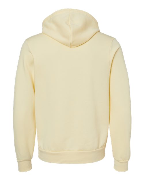 BELLA + CANVAS Sponge Fleece Hoodie 3719 Forest Custom Embroidered Business Logo