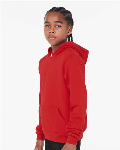 BELLA + CANVAS Youth Sponge Fleece Hoodie 3719Y Custom Embroidered Business Logo