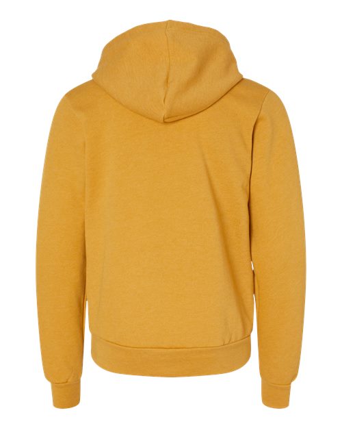 BELLA + CANVAS Youth Sponge Fleece Hoodie 3719Y Custom Embroidered Business Logo