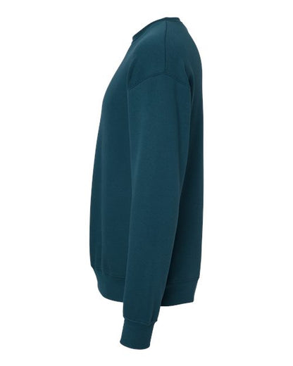 BELLA + CANVAS Sponge Fleece Drop Shoulder Crewneck Sweatshirt 3945 Atlantic