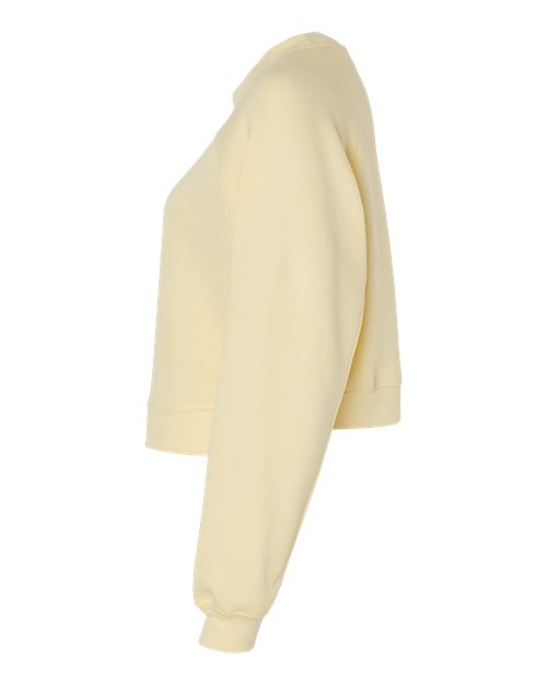 BELLA + CANVAS Women's Raglan Pullover Fleece 7505 Custom Embroidered Business Logo