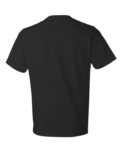 Gildan Softstyle® Lightweight T-Shirt 980 Black Custom Embroidered Business Logo