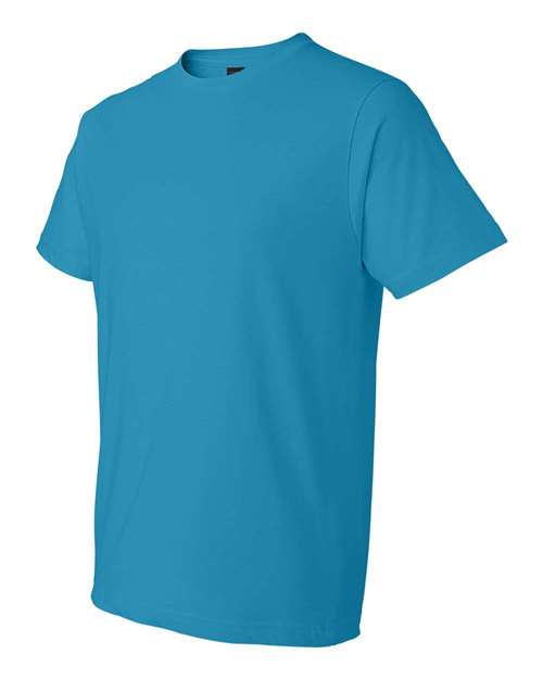 Gildan Softstyle® Lightweight T-Shirt 980 Black Custom Embroidered Business Logo