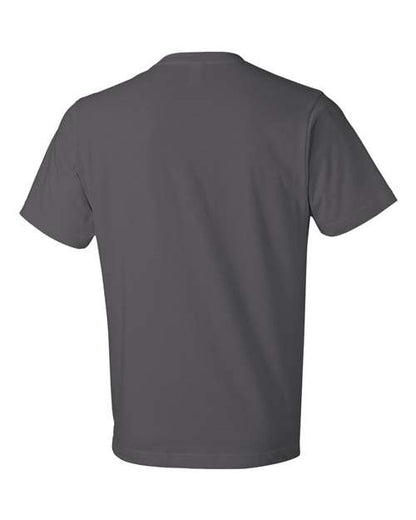 Gildan Softstyle® Lightweight T-Shirt 980 Charcoal Custom Embroidered Business Logo