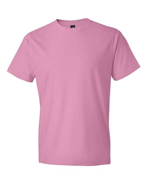 Gildan Softstyle® Lightweight T-Shirt 980 Charcoal Custom Embroidered Business Logo