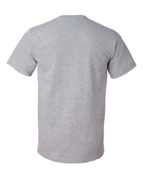 Gildan Softstyle® Lightweight T-Shirt 980 Heather Grey Custom Embroidered Business Logo