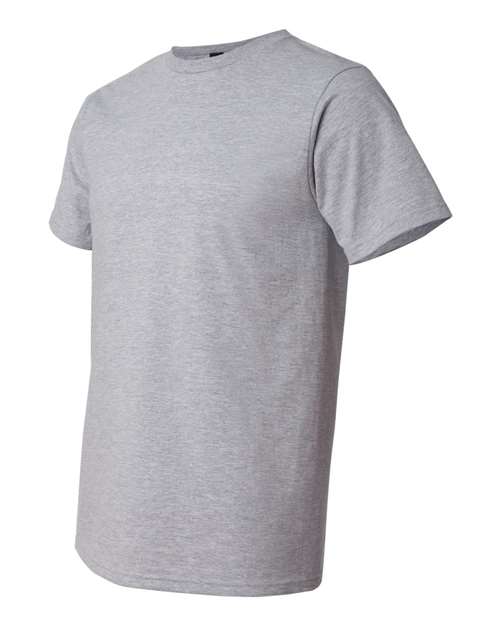 Gildan Softstyle® Lightweight T-Shirt 980 Heather Grey Custom Embroidered Business Logo