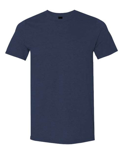 Gildan Softstyle® Lightweight T-Shirt 980 Heather Grey Custom Embroidered Business Logo