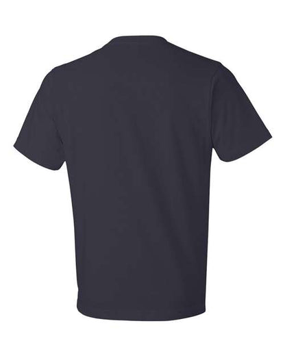 Gildan Softstyle® Lightweight T-Shirt 980 Navy Custom Embroidered Business Logo