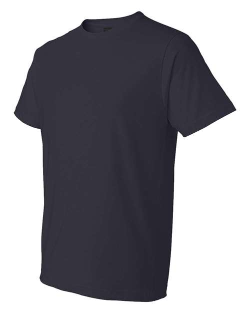 Gildan Softstyle® Lightweight T-Shirt 980 Heather Navy Custom Embroidered Business Logo