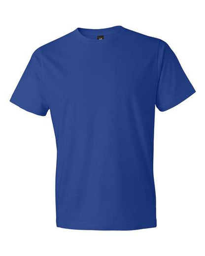 Gildan Softstyle® Lightweight T-Shirt 980 Royal Blue Custom Embroidered Business Logo