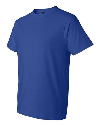 Gildan Softstyle® Lightweight T-Shirt 980 Royal Blue Custom Embroidered Business Logo