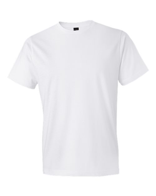 Gildan Softstyle® Lightweight T-Shirt 980 True Red Custom Embroidered Business Logo