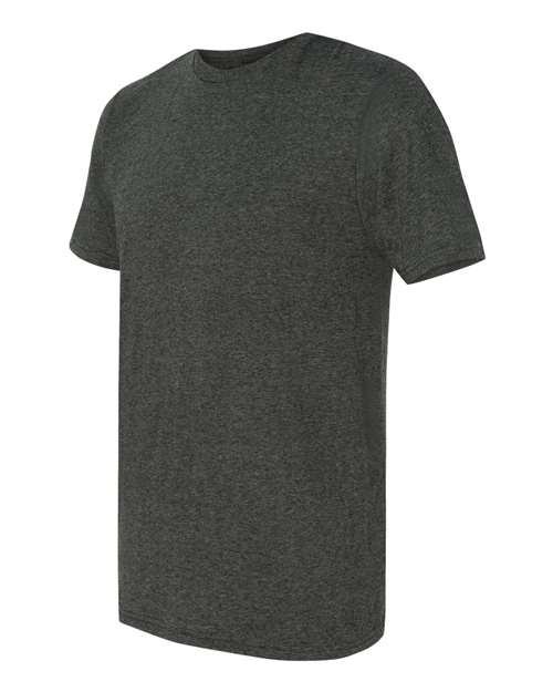 Gildan Softstyle® Lightweight T-Shirt 980 Heather Dark Grey Custom Embroidered Business Logo