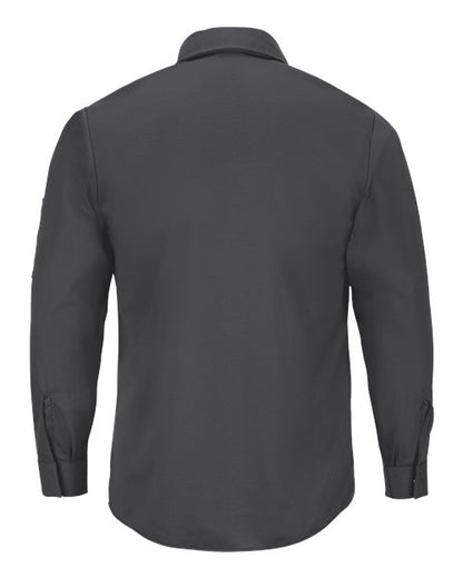 Red Kap Long Sleeve Security Shirt SP36 Custom Embroidered Business Logo
