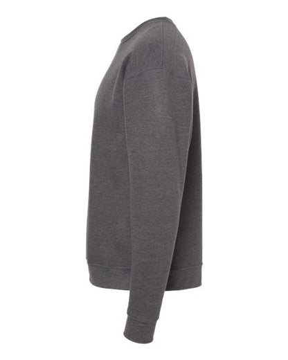 Tultex Fleece Crewneck Sweatshirt 340 Heather Charcoal