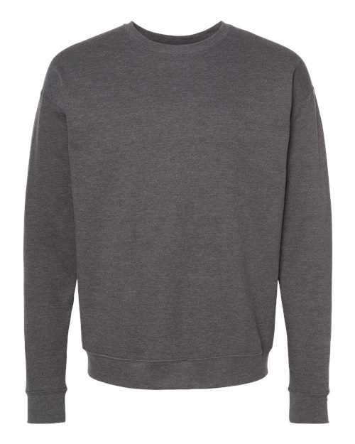 Tultex Fleece Crewneck Sweatshirt 340 Heather Charcoal