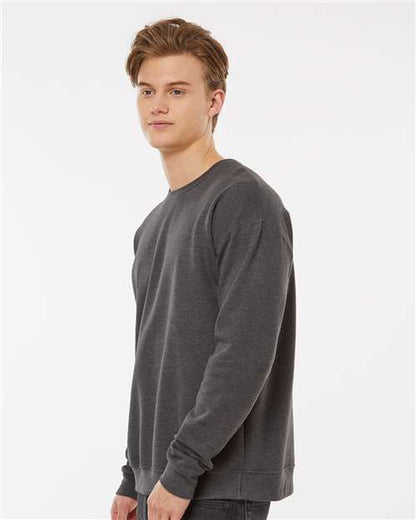 Tultex Fleece Crewneck Sweatshirt 340 Heather Charcoal