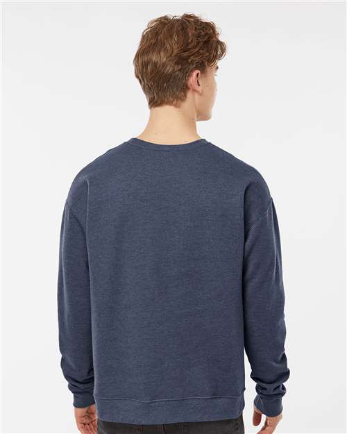 Tultex Fleece Crewneck Sweatshirt 340 Heather Denim