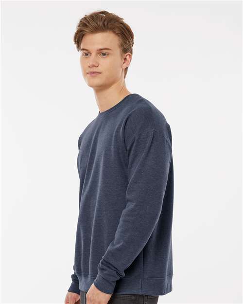 Tultex Fleece Crewneck Sweatshirt 340 Heather Denim