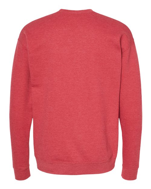 Tultex Fleece Crewneck Sweatshirt 340 Heather Red