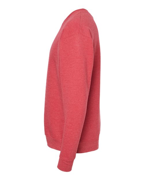 Tultex Fleece Crewneck Sweatshirt 340 Heather Red