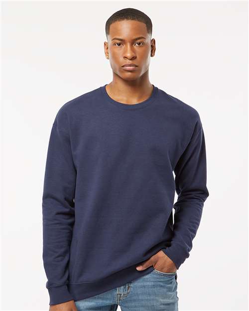 Custom Embroidered  Tultex Fleece Crewneck Sweatshirt 340 Navy