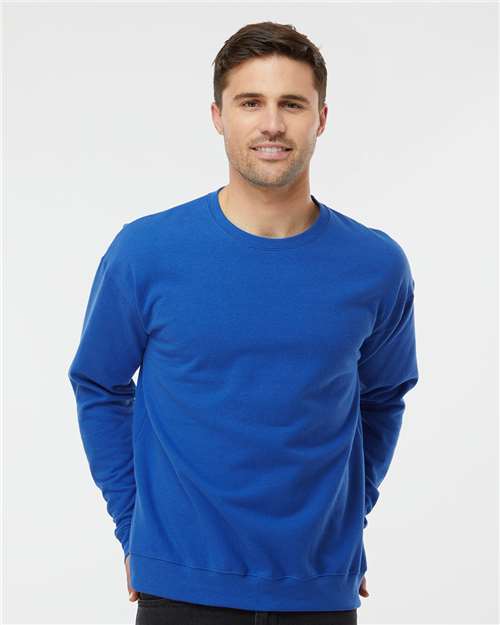 Custom Embroidered  Tultex Fleece Crewneck Sweatshirt 340 Royal