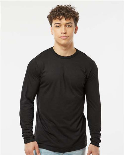 Custom Embroidered  Tultex Poly-Rich Long Sleeve T-Shirt 242  