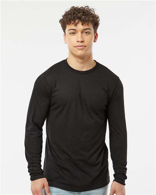 Custom Embroidered  Tultex Poly-Rich Long Sleeve T-Shirt 242  