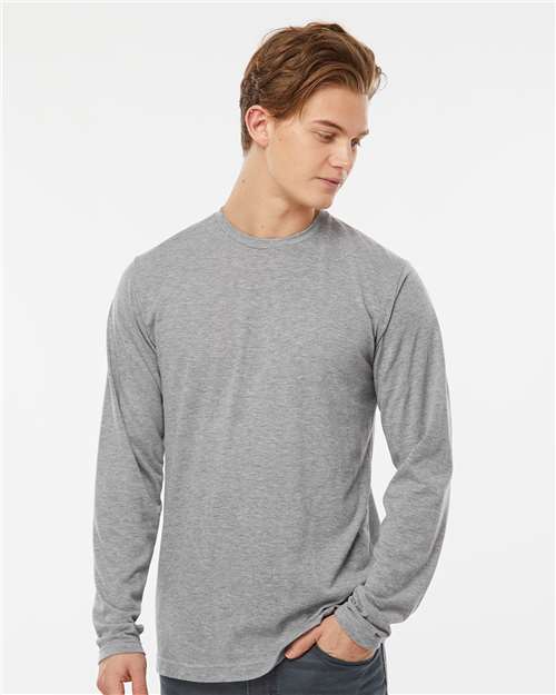 Custom Embroidered  Tultex Poly-Rich Long Sleeve T-Shirt 242  
