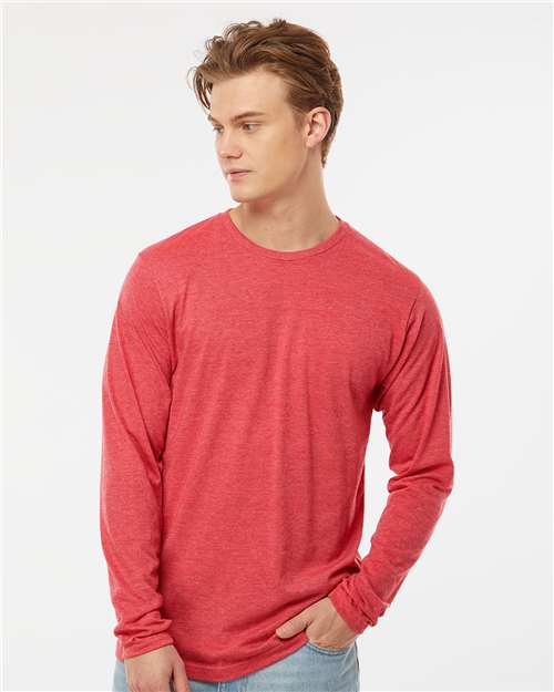 Custom Embroidered  Tultex Poly-Rich Long Sleeve T-Shirt 242  
