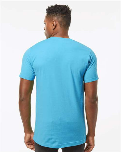 Tultex Fine Jersey T-Shirt 202 Aqua