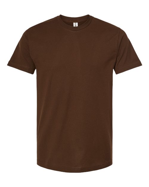 Tultex Fine Jersey T-Shirt 202 Brown