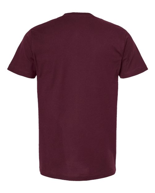 Tultex Fine Jersey T-Shirt 202 Burgundy