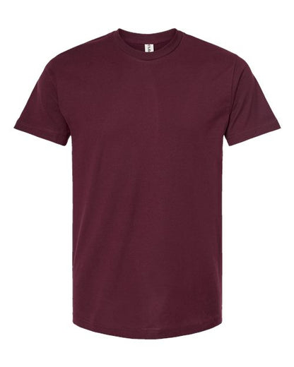 Tultex Fine Jersey T-Shirt 202 Burgundy