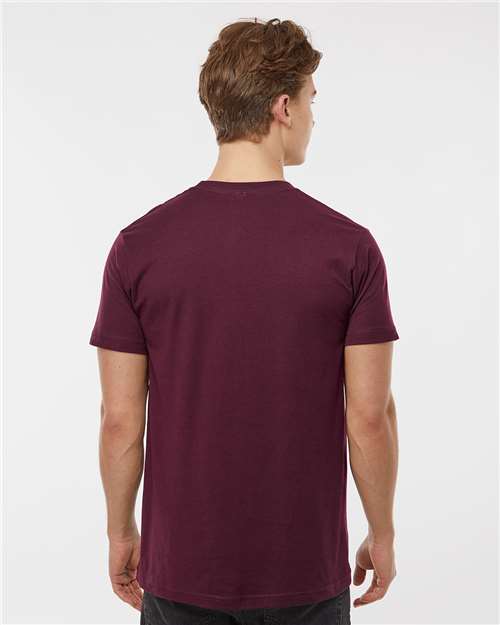 Tultex Fine Jersey T-Shirt 202 Burgundy