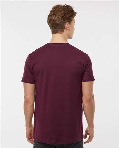 Tultex Fine Jersey T-Shirt 202 Burgundy