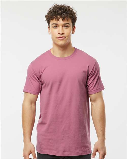 Custom Embroidered  Tultex Fine Jersey T-Shirt 202 Cassis