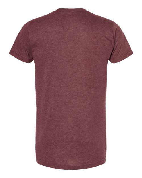 Tultex Fine Jersey T-Shirt 202 Heather Burgundy
