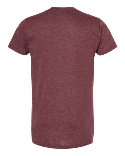 Tultex Fine Jersey T-Shirt 202 Heather Burgundy